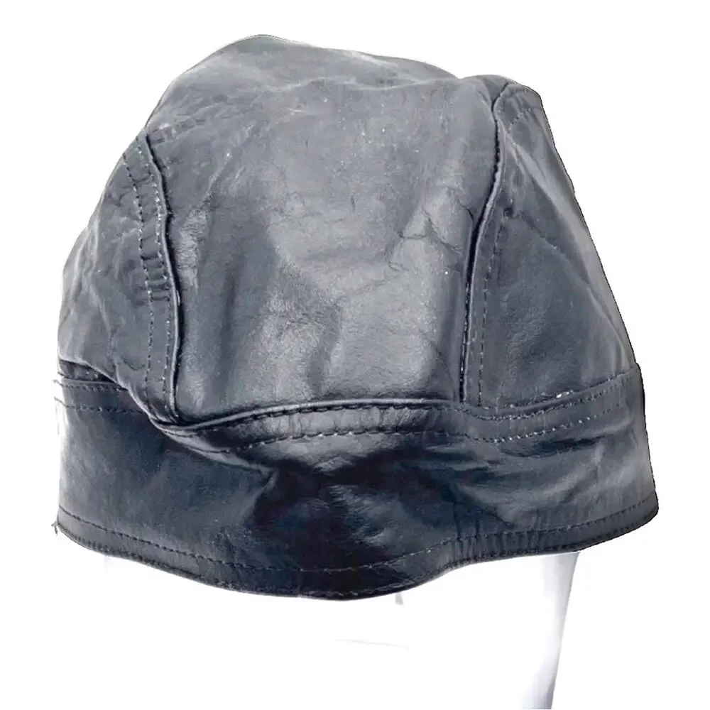 Leathers Medium Weight Leather Headwrap - men's / biker
